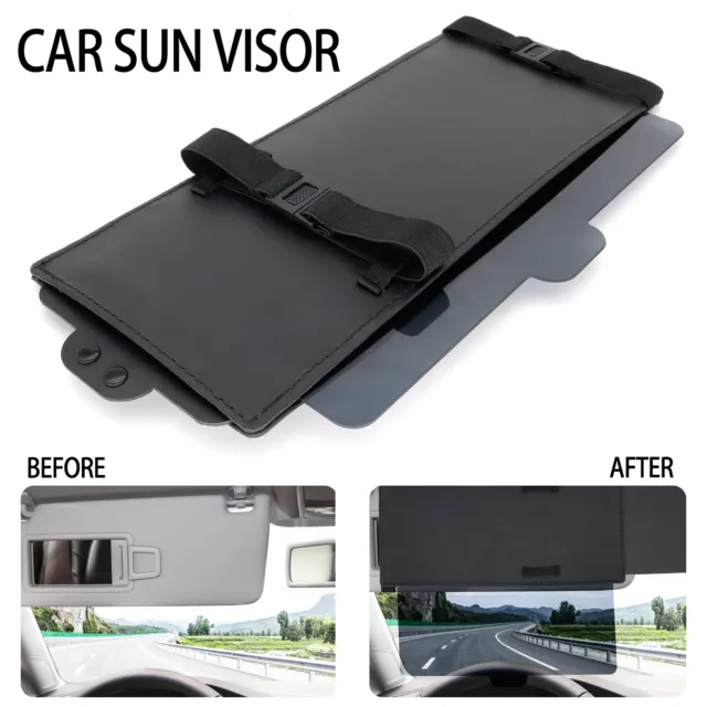 Car Sun Visor Extension Board Extender Window Shade Auto Accessories Universal