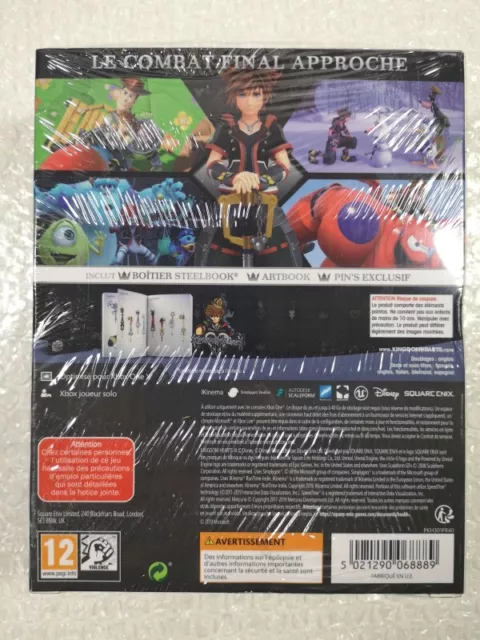 Kingdom Hearts Iii Edition Deluxe Xbox One Fr New 2