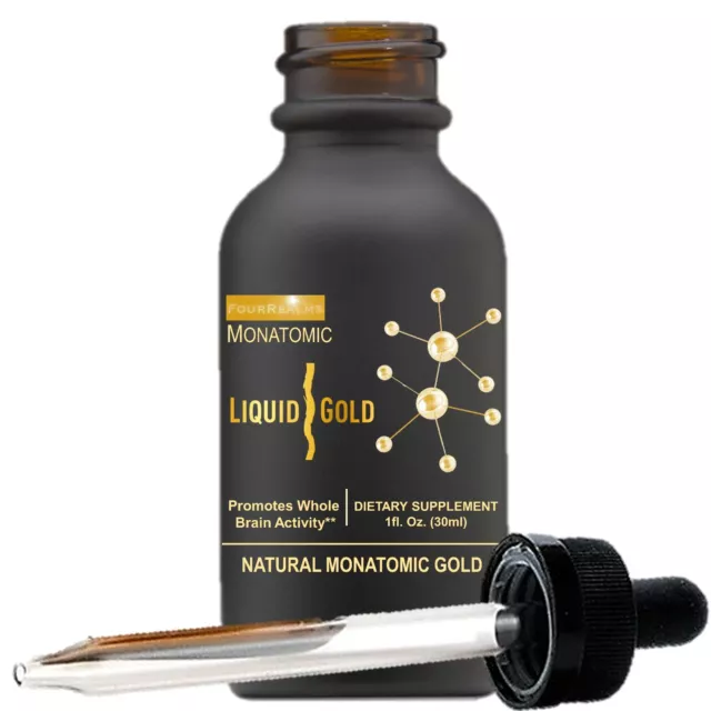 MONATOMIC WHITE POWDER GOLD LIQUID ORMUS FourRealms MONATOMIC GOLD LIQUID