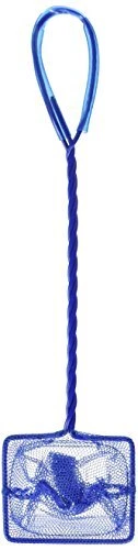 PENN-PLAX Quick-Net Aquarium Fish Nets - Blue 3" Net