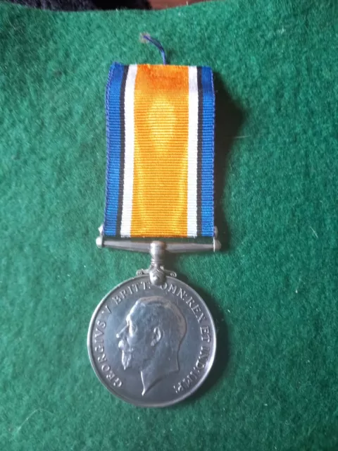 WW1 British War Medal ~ Issued ~ L.pool Regiment