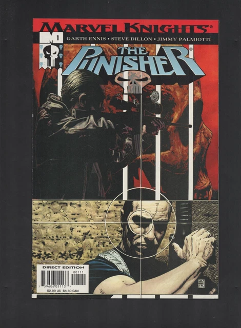 Marvel Comics The Punisher August 2001 VOL#4 NO#1 Comic Book Comicbooks Comics