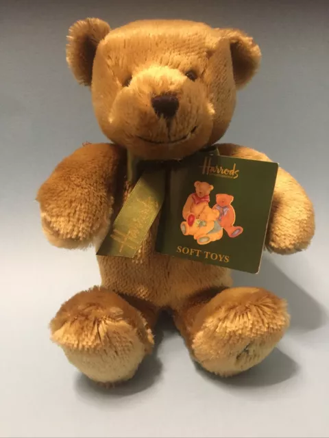 90s Harrods Teddy Bear Original Tags