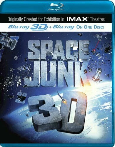 3D SPACE JUNK 3D Blu Ray UK 3D BLU RAY Space Debris HARD TO FIND ~ AS NEW