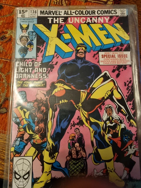 UNCANNY X-MEN  #136 DARK PHOENIX  (Byrne)  1980  VFN CONDITION
