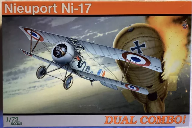 Maquette 1/72 Eduard Nieuport 17 Dual Combo
