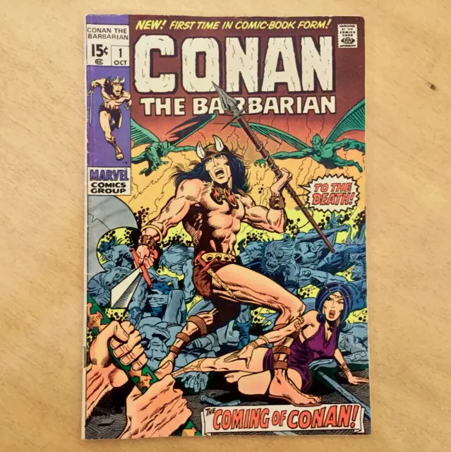 Conan The Barbarian # 1 1970 Marvel Comics