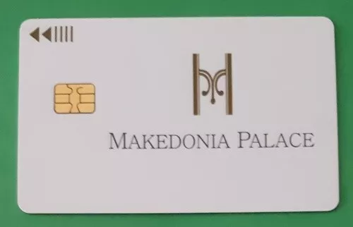 GREECE Makedonia Palace Hotel Thessaloniki room keycrd