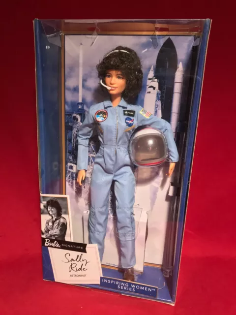 MATTEL Barbie: Inspiring Women: AMERICAN ASTRONAUT SALLY RIDE Collector Doll NEW