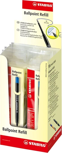 Cello Technotip Kugelschreiber – 10 Stück, Rot – Mit Elasto-Griff Für Entspanntes Schreiben
