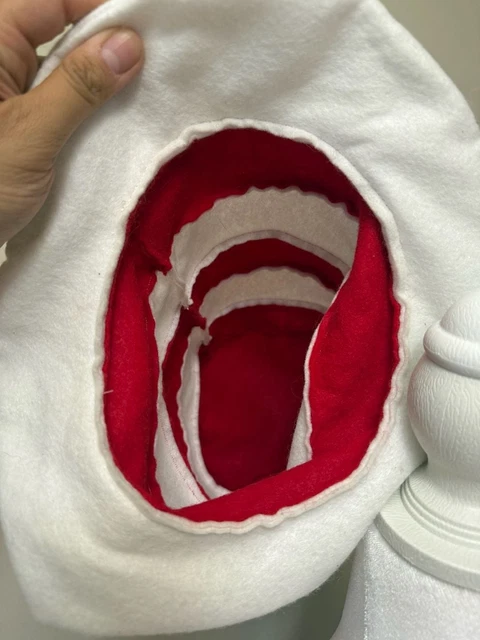DR SEUSS CAT In The Hat Red And White Striped Felt Costume Top Hat 8 dr-seuss-cat-in-the-hat-red-and-white-striped-felt-costume-top-hat-8