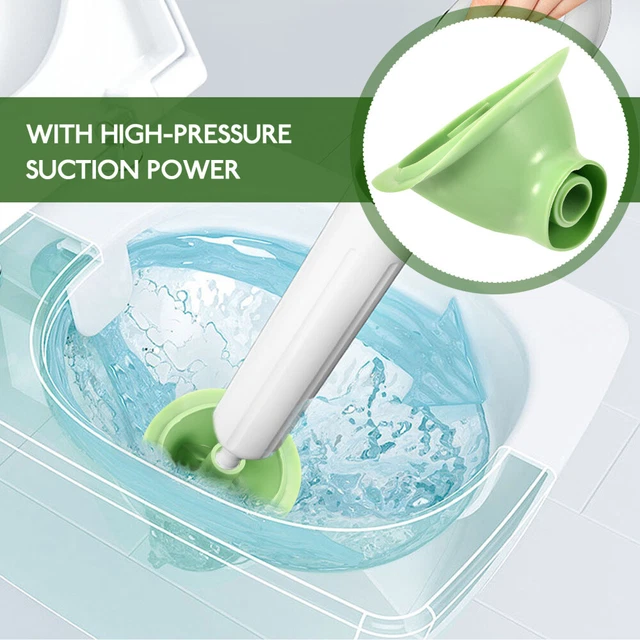 SINK PLUNGER HIGH Pressure Toilet Plunger Powerful Drain Toilet Plunger ...
