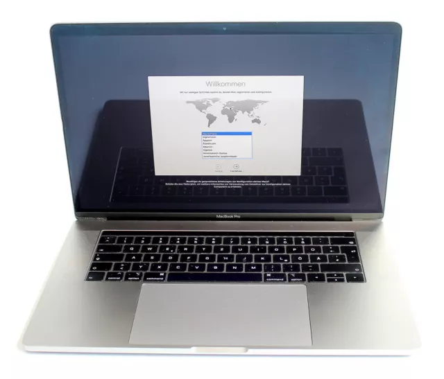 Apple MacBook Pro 2018 15" Retina A1990 2,2 GHz Intel Core i7-8750H 16 GB 250 GB