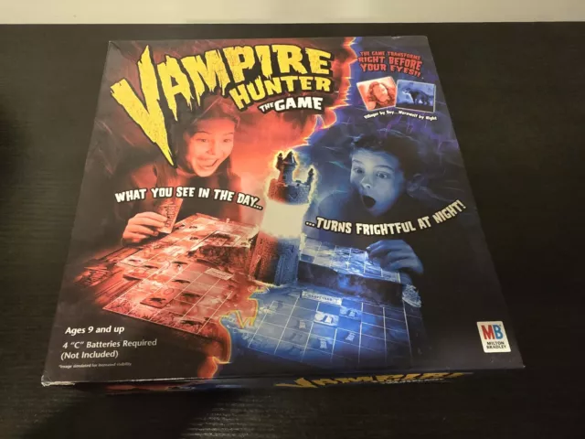 Vampire Hunter Hasbro 2002 Board Game by Milton Bradley