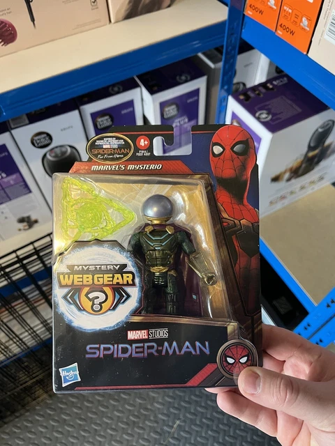 Hasbro Spider-Man -Spider-Man con Tuta Mystery Web Gear Rossa e Nera