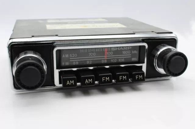 Sharp Solid State Auto Radio AR-946 Oldtimer 1 IC + 9TR Vintage Classic