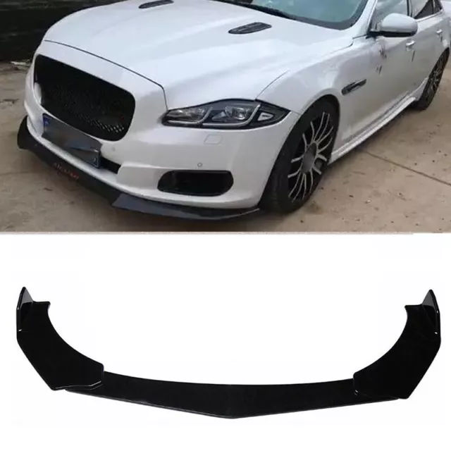 Front Bumper Lip Spoiler Splitter For Jaguar XE X760 XF X250 XJ X351 XK XKR UK