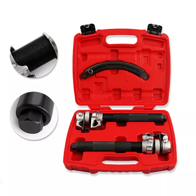 Heavy Duty Coil Spring Compressor Hook Strut Clamp Suspension Car Auto Tool Set