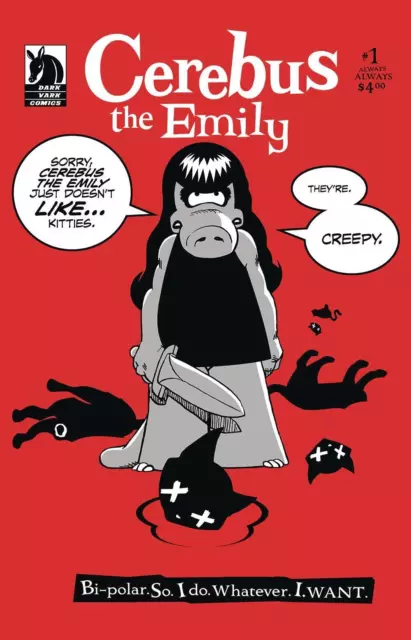 Cerebus Emily Cerebus in Hell Presents One Shot Aardvark Vanaheim Comic Book