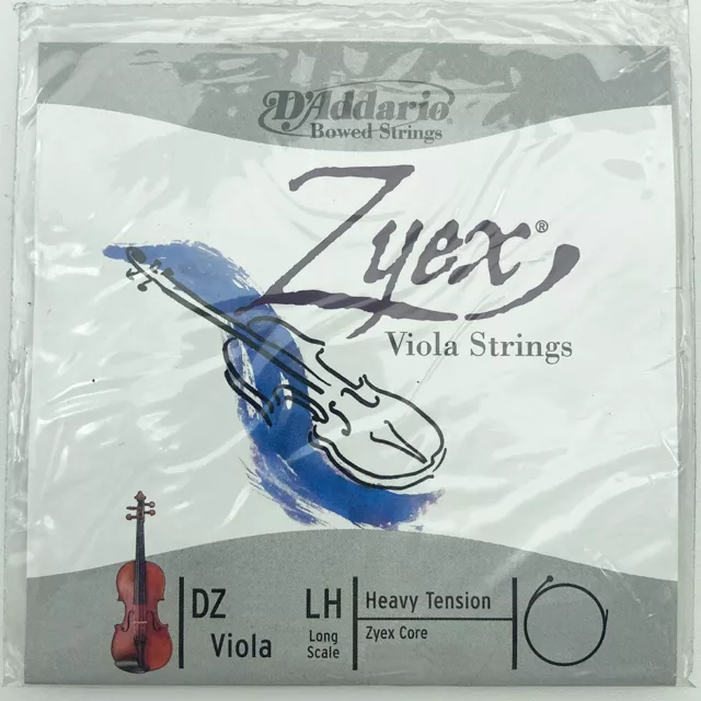 D'Addario DZ Zyex Viola lange Skala Einzelsaiten - Heavy Tension