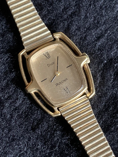 1970's Vintage Christian Dior Bulova Ladies Watch