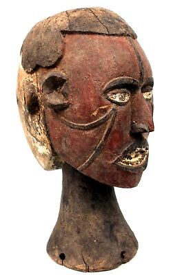Art African Arts First - Mask Crested Ekoi Janus - Nigeria - 32,5 CMS 2