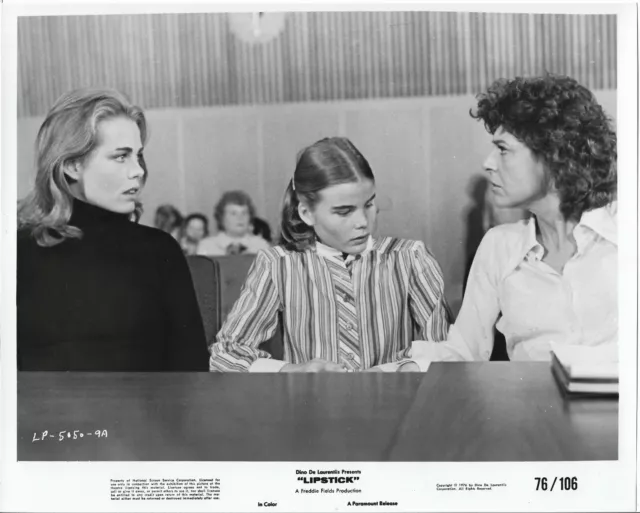 Movie Photo, Margaux & Mariel Hemingway, Anne Bancroft, from Lipstick, 1976