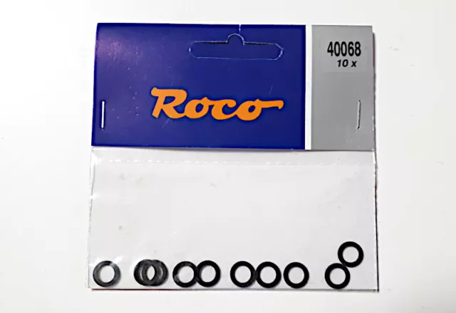 Roco 40068 Haftreifen für H0 - Lokomotiven, NEU, OVP, 10 Stück