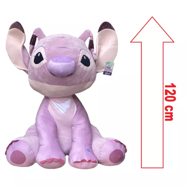 PELUCHE GIGANTE ANGEL Con Suono Disney Stitch Rosa Pupazzo Cm. 120 -  260004883 EUR 244,90 - PicClick IT