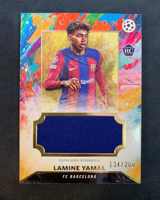 Carte Sportive Lamine Yamal - FC Barcelone - Obsidian 2023-24 - Rookie