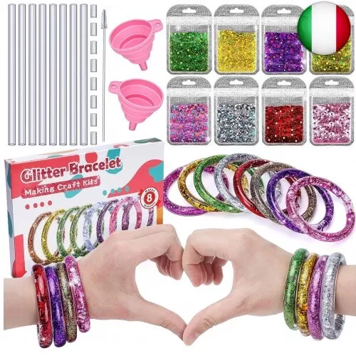 Set di braccialetti dell'amicizia per bambine: regali per ragazze 6 7 8 9 10