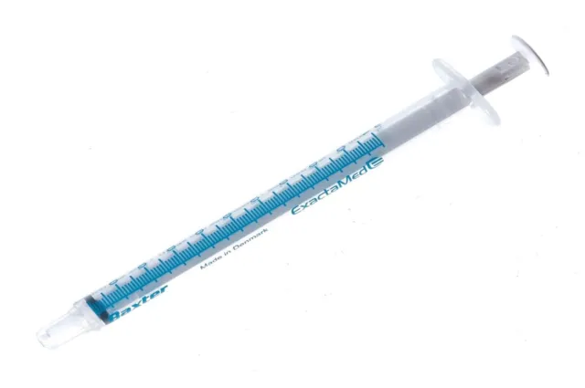 Oral Syringe 1ml - 20 Pack – Luer Slip Tip, No Needle, Sterile Blister Pack