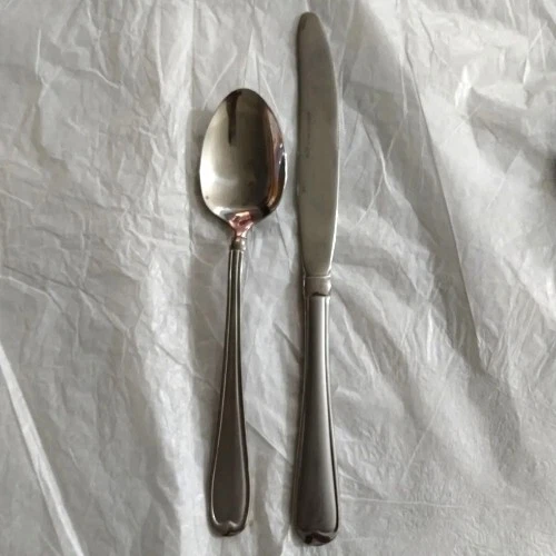 Cuchillo De 1 Cena Mse Martha Stewart 1 Sopa 1 Cuchara Satén Acero Inoxidable Mfs16