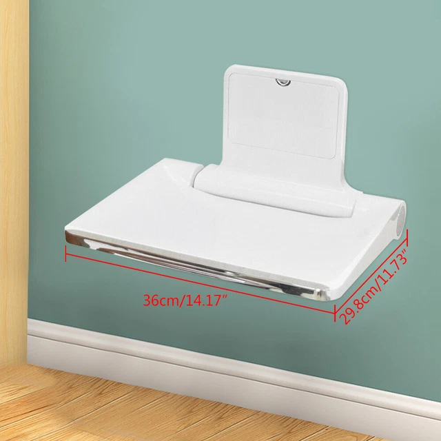 Silla de ducha plegable asiento plegable de ducha baño silla de ducha montaje en pared 90° 200 kg