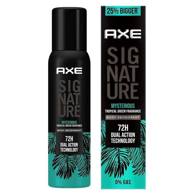 Axe Signature Mysterious No Gas Deodorant Bodyspray Best Gift For Men 154ML