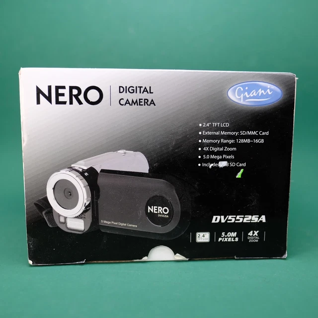 NERO DIGITAL CAMERA DV552SA 5 Mega Pixel - 4x Digital zoom New Old