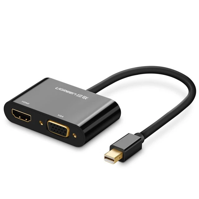 MINI DISPLAYPORT ADAPTADOR HDMI/VGA 4K Full HD Convertidor 1080p EUR 25 ...
