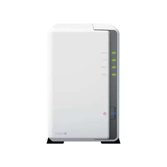 Synology DS223j 2Bay RTD1619B 1GB DDR 4 2 x USB3.2 I 1 x GBE