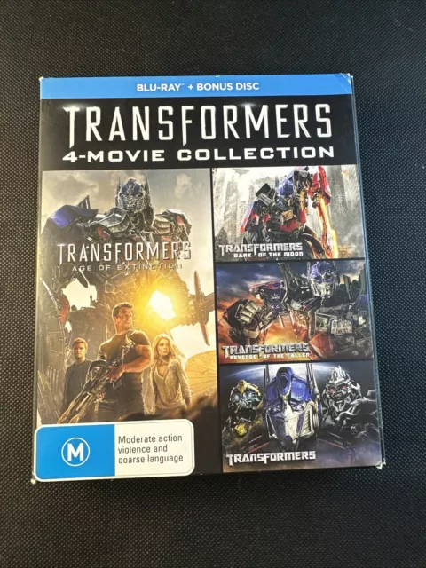 TRANSFORMERS 6 MOVIE Set Complete Collection 1 2 3 4 5 DVD Region