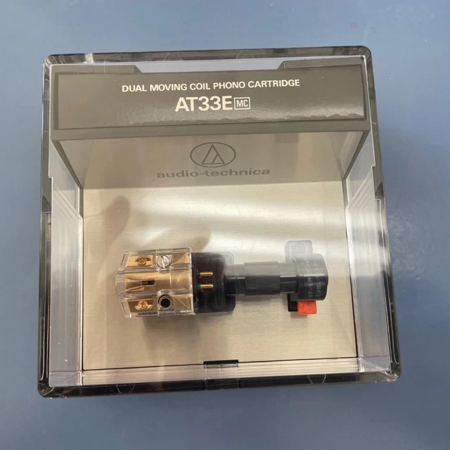 Audio-Technica AT33E MC Phono Cartridge AT-LH15/OCC Headshell USED JAPAN vintage