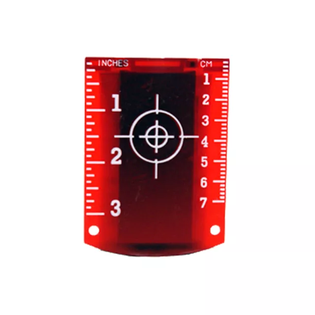 Linestorm Magnetic Red Laser Target For Use With Laser Levels | Cross Line Laser