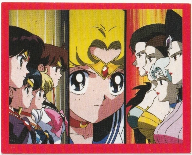 Sticker Toei Animation SAILOR MOON #66, EM.TV & Merch/Toei Animation 1999 COLLECTIBLE STICKERS ...