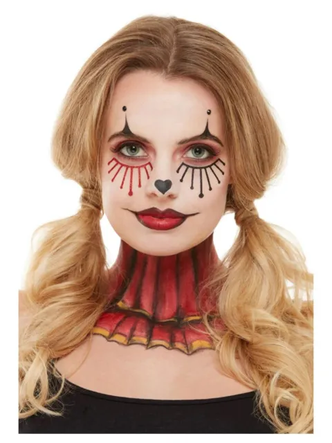 Vintage Clown Make Up Kit Halloween Special FX Horror clown Fancy Dress