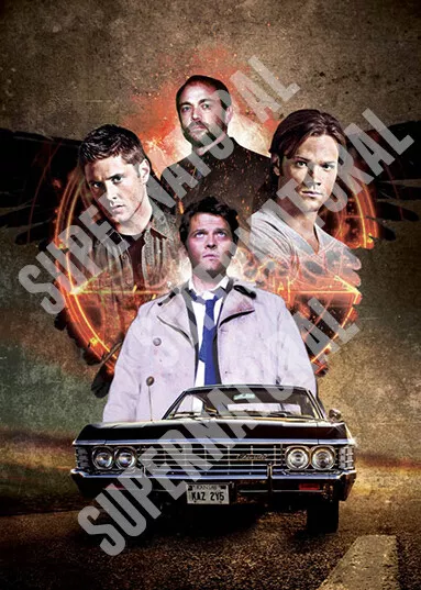 Supernatural Montage - A3 Poster