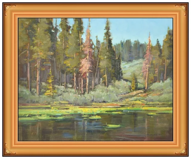 Scott Christensen Original Oil Painting On Canvas Signed Framed Landscape Art
