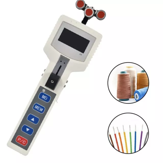 Handheld digital tension meter gauge precision Cable Steel Wire Rope Tensiometer