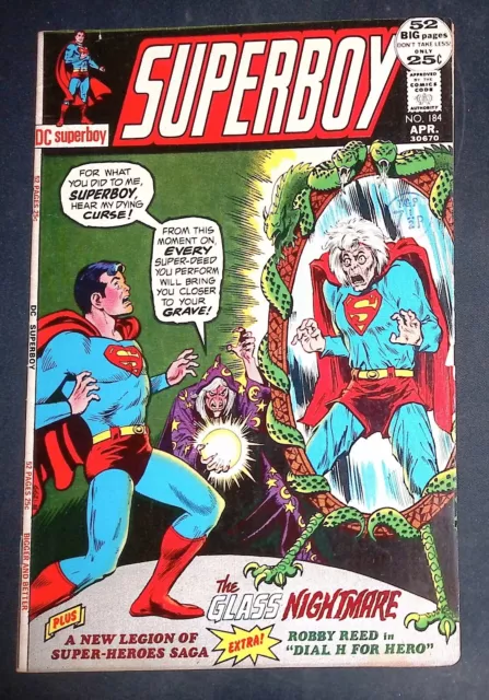 Superboy #184 Bronze Age DC Comics F/VF