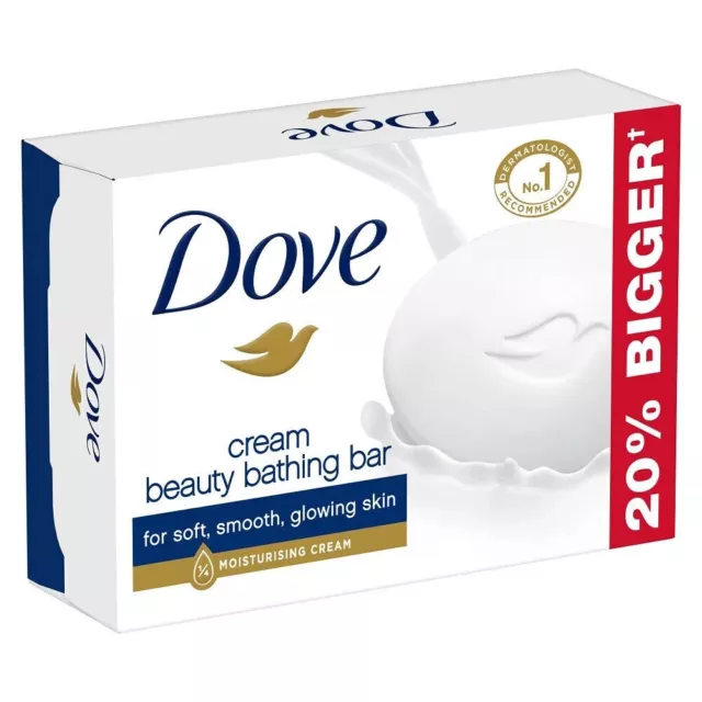 Barra de baño Dove Cream Beauty para una piel suave, tersa y radiante... 2