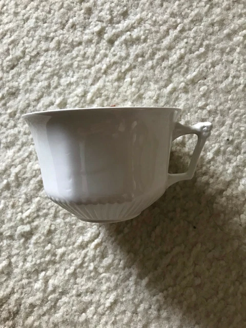 England WMadams & Sons Real English Ironstone Micratex White Porcelain Cup