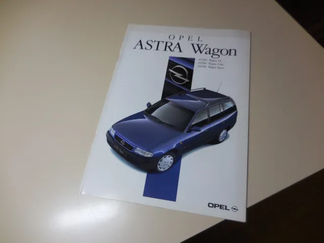 OPEL ASTRA Wagon Japanese Brochure 1996??? E-XD200W C20 E-XD202W X20
